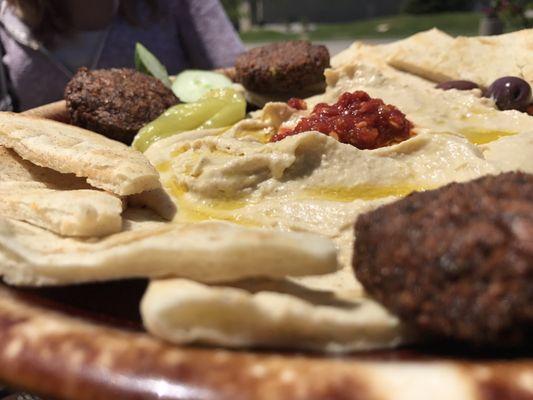 Hummus and Falafel