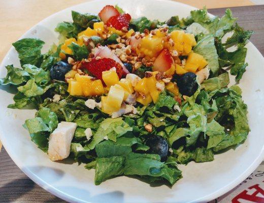 Mango berry salad