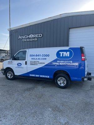 Company and fleet vehicle wraps