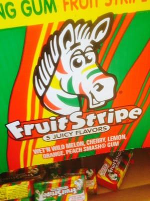 Fruit Stripe gum. Y'all don't know nuthin' about that! But y'all wish ya did!!