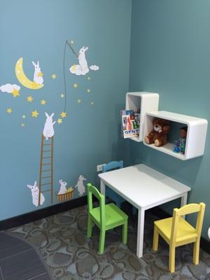 delight dental studio kids area