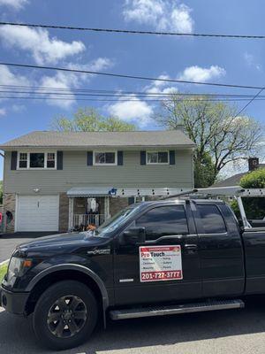 Roof replacement 
GAF weathered wood