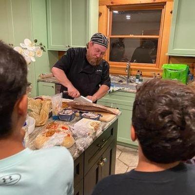 Cleaning the Red Snapper