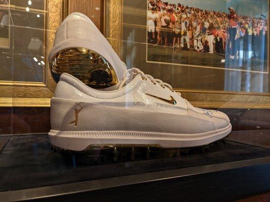 Cool Nike shoes for THE PLAYERS Championship. Located inside The Players Library.