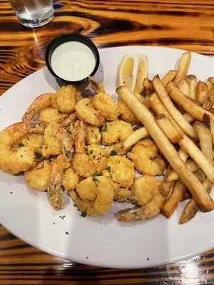 Shrimp and fries