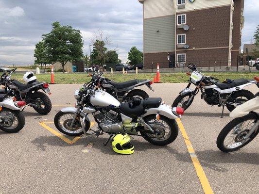 Bikes from the class