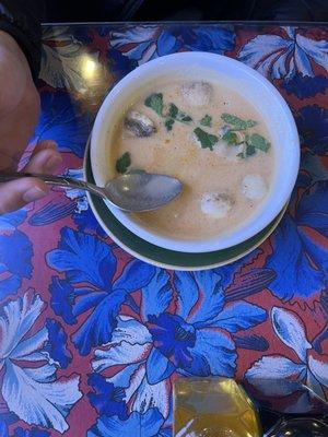 Tom kha soup