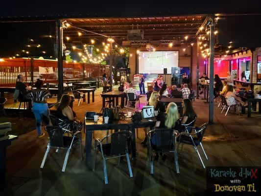 The beautiful outdoor patio @ The Pub 529.
  ADDRESS: 15444 FM 529, Houston Tx. 77095