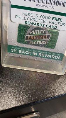 Free rewards program