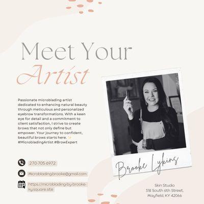 Meet the artist!