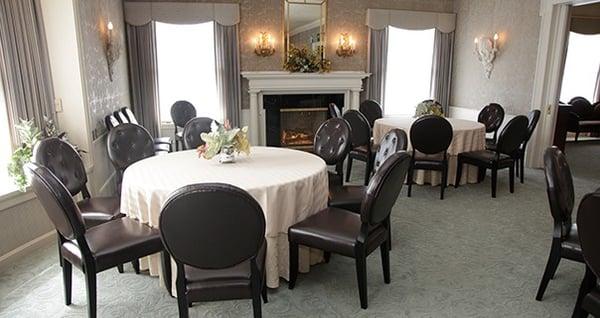 We can accommodate large gatherings that are not funeral related in our beautiful reception room.