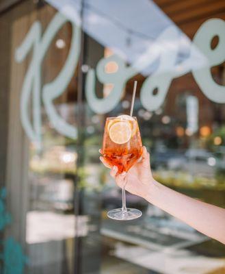 A spritz on the patio!