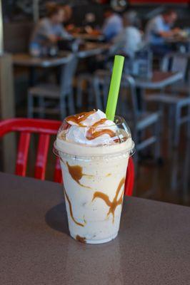 Tellys October malt of the month.  The Caramel Apple Malt!