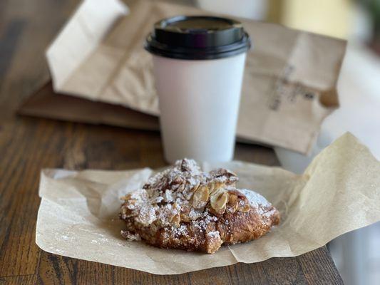 Almond croissant