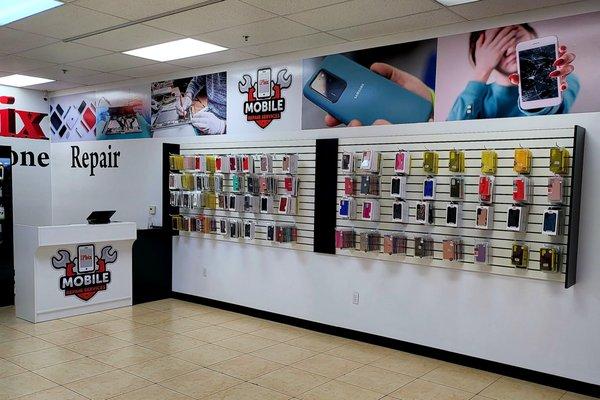 Iphix Cellphone Repairs specializes in repairing cellphones / tablets and laptops. We have wide range of accessories to fit your device.