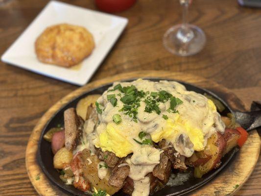 Grilled Steak Skillet