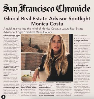 Monica Costa Realtor - on the News SF