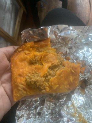 Literally fell apart How do you mess up a beef patty ‍