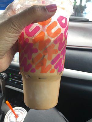 Thin Mints iced coffee