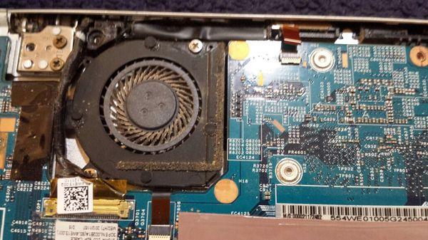 Laptop fan repair