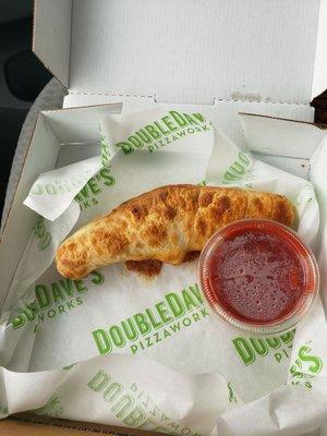 Pepperoni roll with Marinara sauce