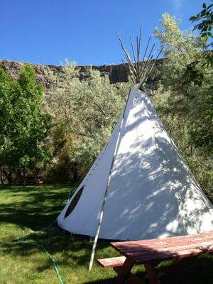 The better, Pondarosa, Rental Tee-pee! (Down by the creek)