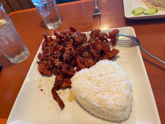 Orange chicken