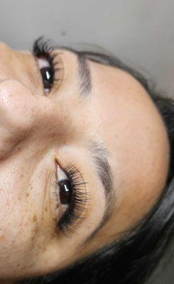 Classic lashes by our stylist Susy