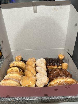 Variety of Donuts