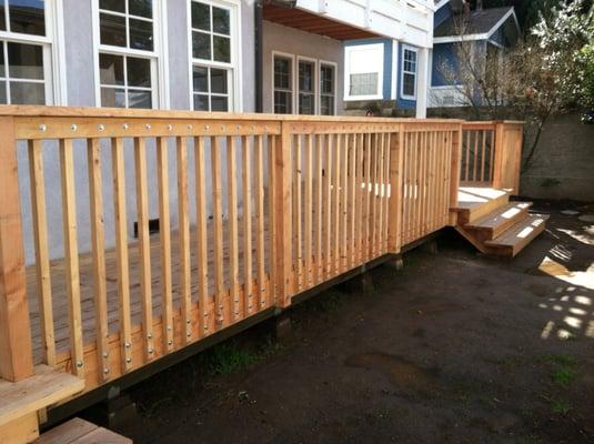 Deck designed by DO-AWAY TERMITE 1885 261st Lomita