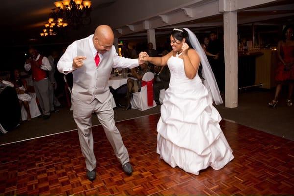 1st dance at Shandin Hills Golf Course