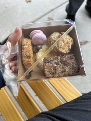 Assorted pastry collection