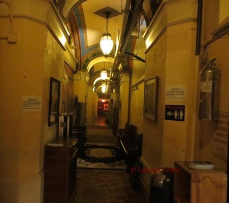 The hallway inside the ArcLight Theater 28 Sept. 2014 © Lucinda Lewis All Rights Reserved