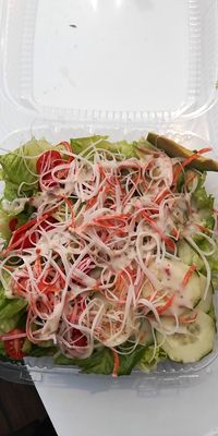 Crabmeat salad