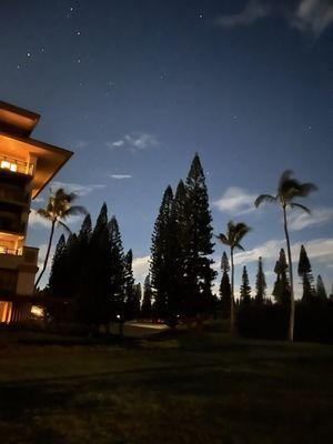 Clear night in Kapalua