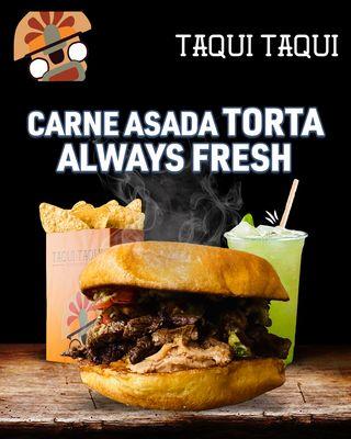 Carne Asada Torta- amazing!!