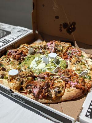 Taco pizza