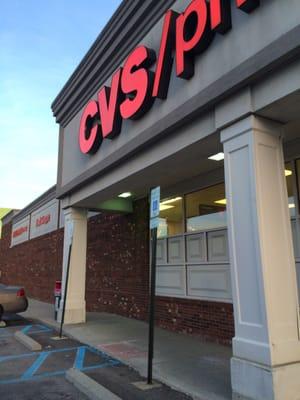 CVS sign visible to traffic on Morse Rd.