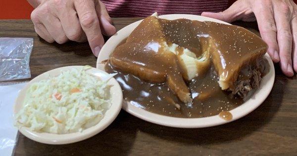 Hot Roast Beef Dinner