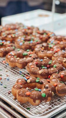 M&M Mochi Donut