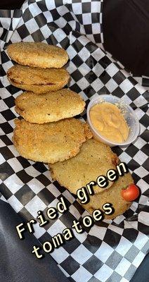 Fried green tomatoes