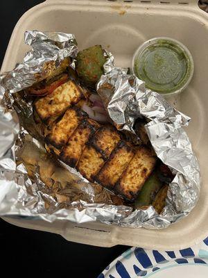 Paneer Tikka- great flavor