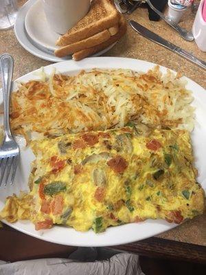 Veggie omelet