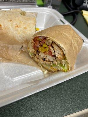 Chicken Bacon Ranch Wrap