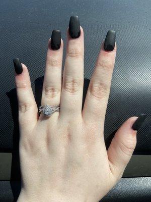 Full set matte black