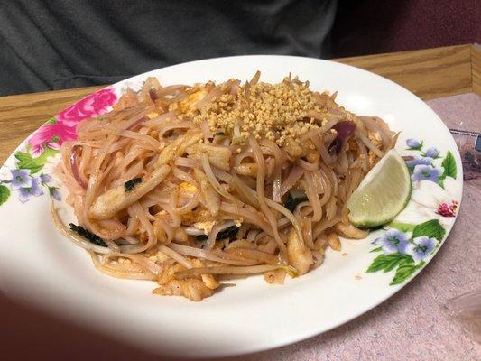 Chicken pad Thai