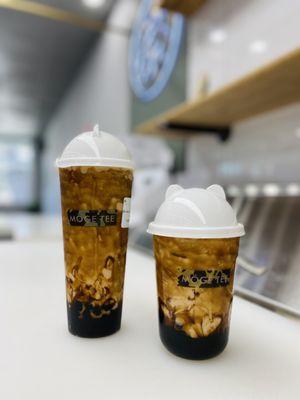 Brown Sugar Bubble Milk Tea (Large and Medium/Regular)