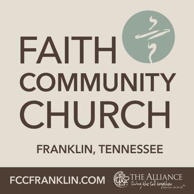 New branding. Same Church. FCCFRANKLIN.COM