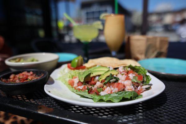 Tostada de Camaron (SHRIMP)