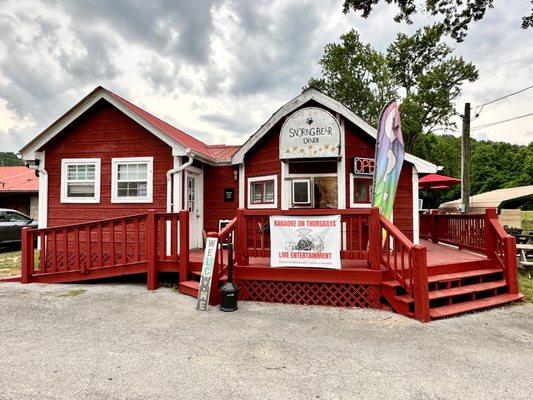 Snoring Bear Diner outside front view